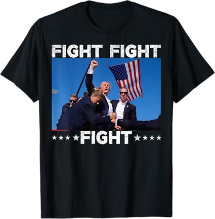 Expression with Power 2024 Trump Fight Shirt