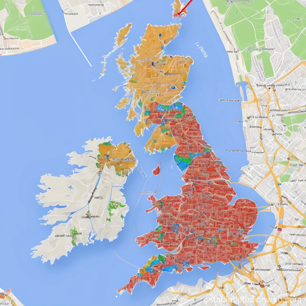 Income Sources on Google Maps UK Edition 2024